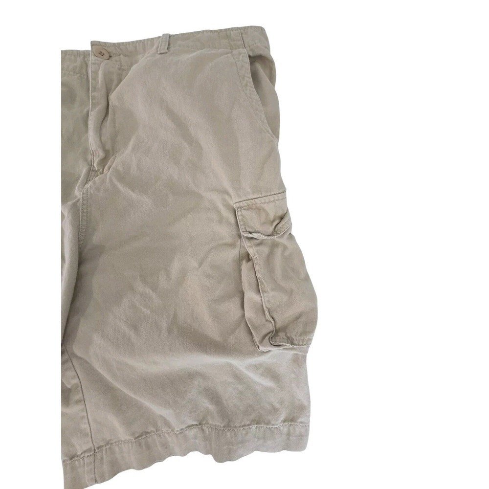 Walnut Creek Mens Khaki Cargo Shorts Size 46 Cotton Big Man Pockets Chino - Picture 5 of 8